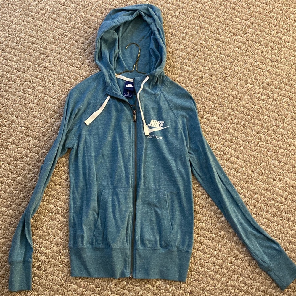 Nike Blue Zip Up Jacket